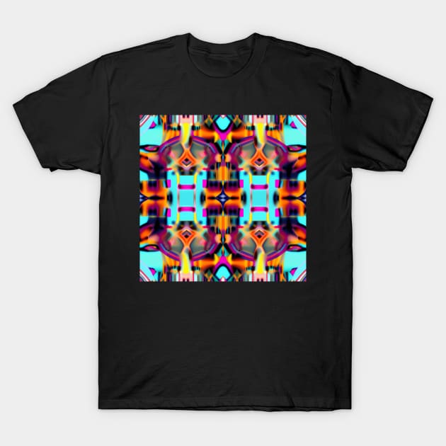 Funky Kaleidoscope Design T-Shirt by TheJadeCat